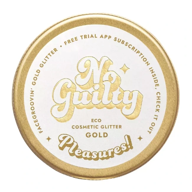 Bio brokat Ministerstwo Dobrego Mydła Facegroovin Gold Glitter