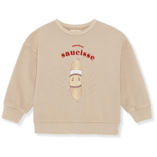 Konges Slojd bluza LOU - Oxford tan