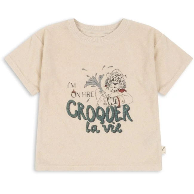 konges slojd koszulka itty antique white