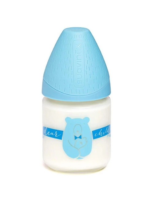 suavinex butelka szklana mis niebieska 120 ml