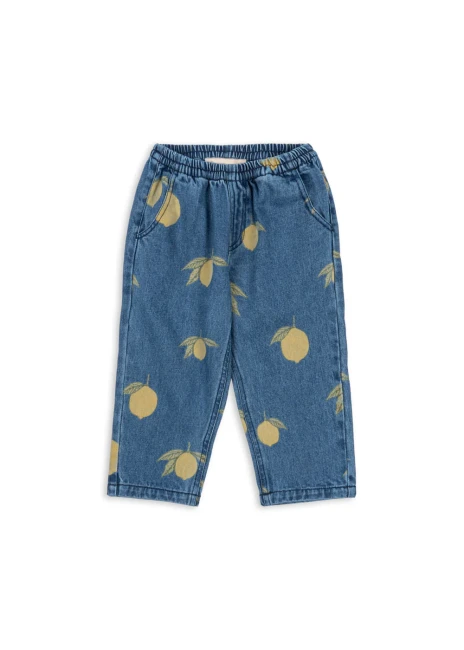 konges slojd spodnie magot lemon denim jeans