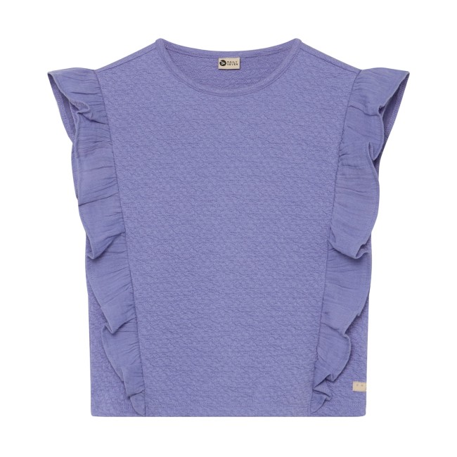 daily seven tshirt ruffle