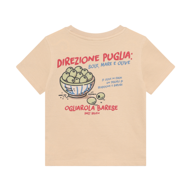 daily seven t - shirt latte sand