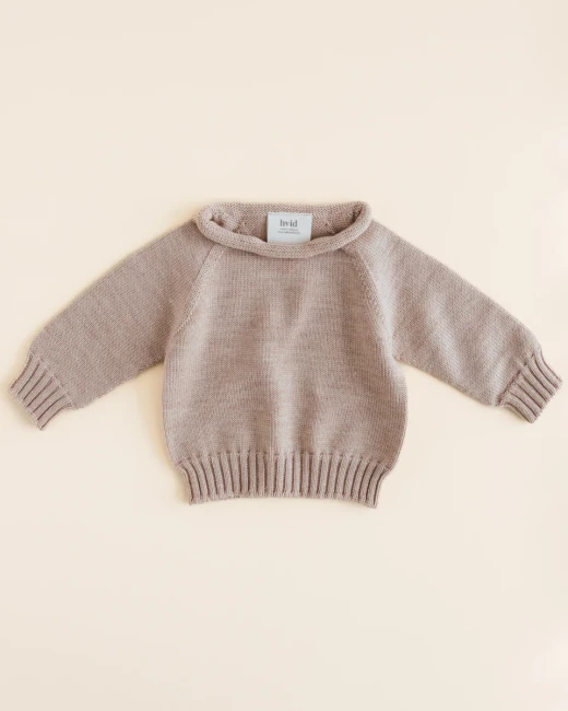 hvid sweterek georgette sand