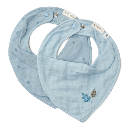 Little-Dutch-Apaszko-bandanka-muslinowa-zestaw-2-szt-Pure-Denim-Blue