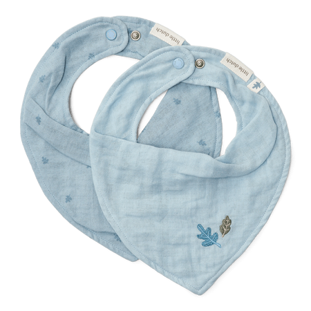 Little-Dutch-Apaszko-bandanka-muslinowa-zestaw-2-szt-Pure-Denim-Blue