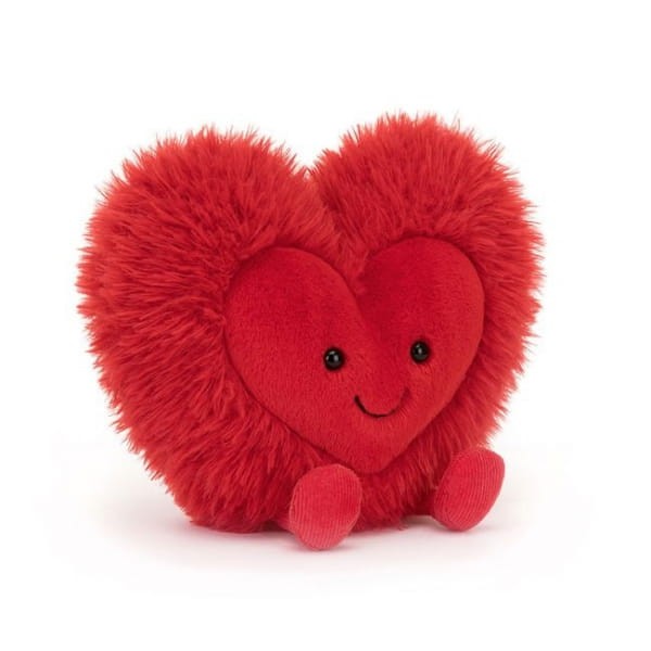 jellycat serce czerwone