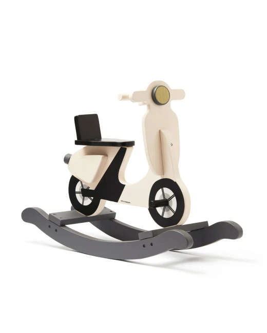 Kid's Concept - Skuter na biegunach light beige