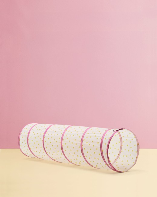 Kid's Concept - Tunel do zabawy w kropki, różowy