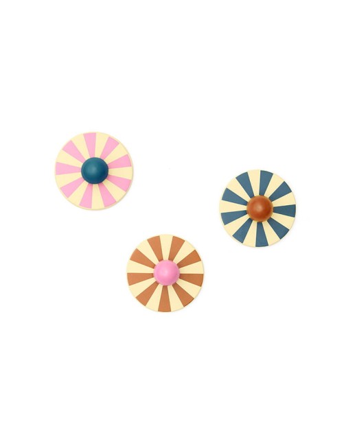 Kid's Concept - Wieszaki ścienne circus, 3 sztuki