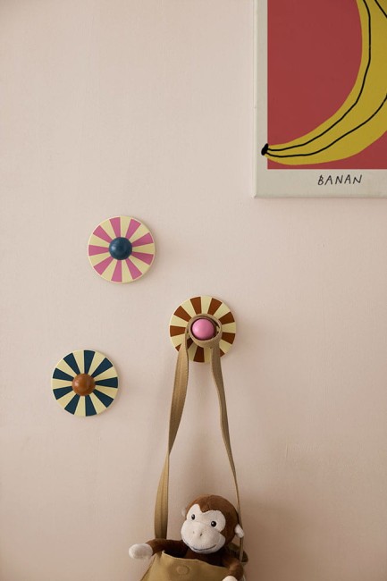 Kid's Concept - Wieszaki ścienne circus, 3 sztuki