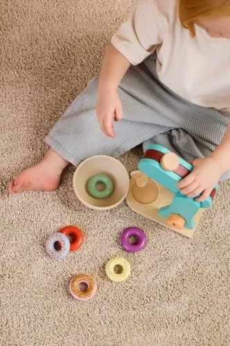 Kid's Concept - Drewniany mikser stojący, niebieski KID'S HUB