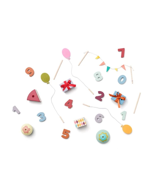 Kid's Concept - Drewniane dekoracje urodzinowe KID'S HUB