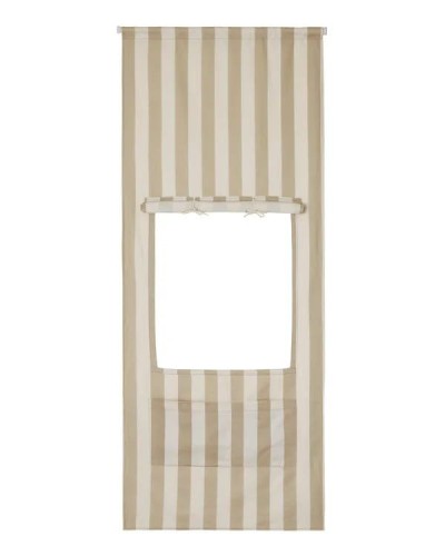Kid's Concept - Kotara na drzwi do zabawy w teatrzyk/sklep - Stripe beige