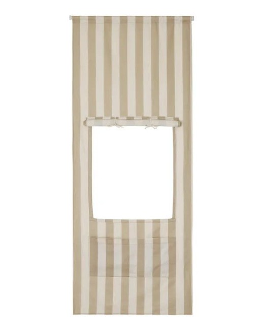 Kid's Concept - Kotara na drzwi do zabawy w teatrzyk/sklep - Stripe beige