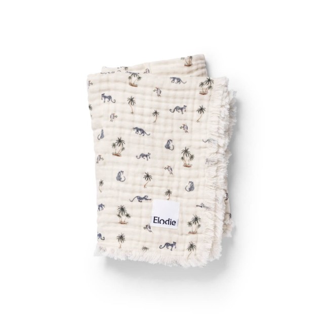 Elodie Details - Kocyk Soft Cotton Blanket - Garden Leo’s Resort
