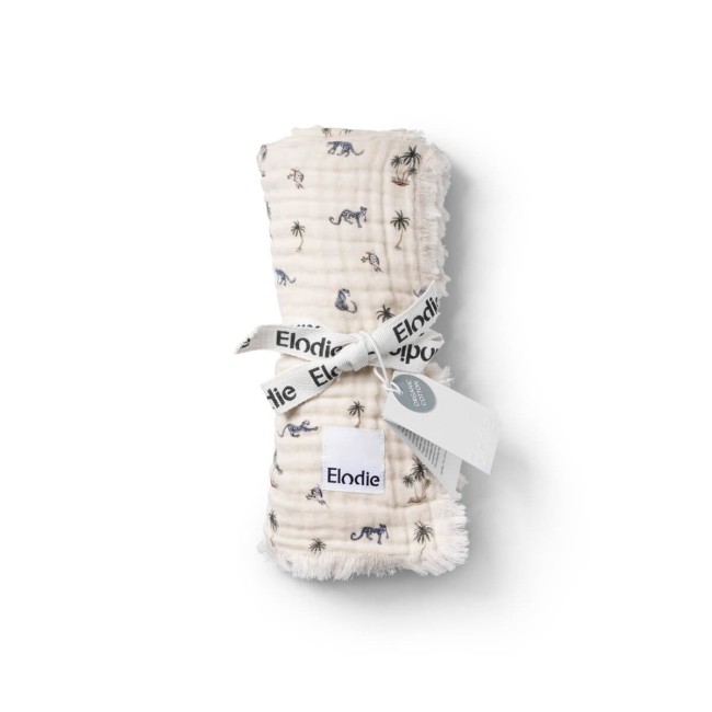 Elodie Details - Kocyk Soft Cotton Blanket - Garden Leo’s Resort