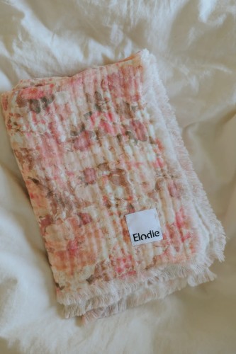 Elodie Details - Kocyk Soft Cotton Blanket - River Rose