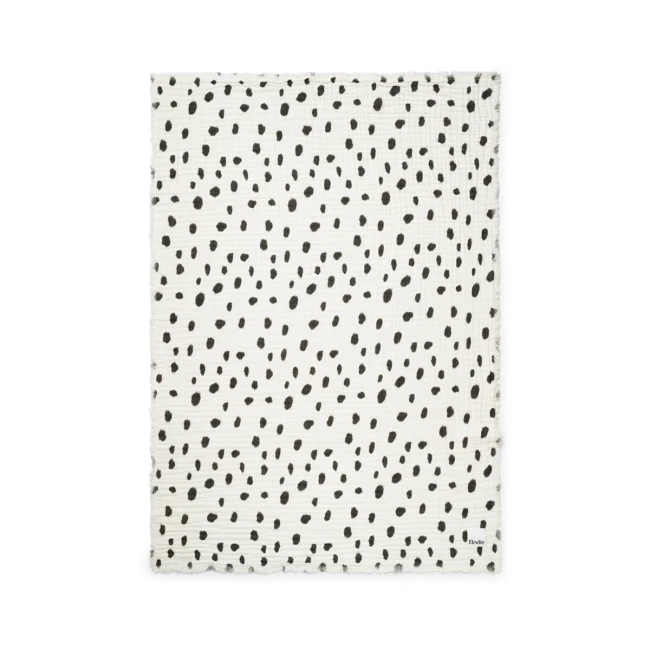 Elodie Details - Kocyk Soft Cotton Blanket - Dalmatian Dots Grande