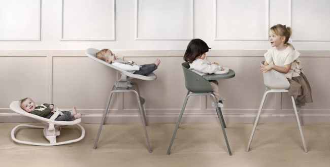 Elodie Details - Leżaczek dla noworodka Newborn Seat GRACE, Moonshell