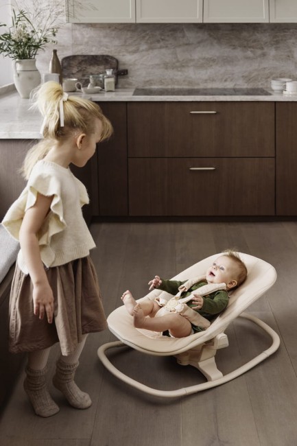 Elodie Details - Baza do leżaczka dla noworodka Newborn Seat GRACE, Powder Pink