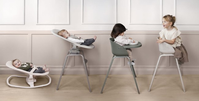 Elodie Details - Baza do leżaczka dla noworodka Newborn Seat GRACE, Powder Pink