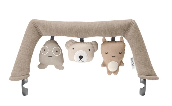 BABYBJORN - zabawka do leżaczka - Soft Friends, Neutrals