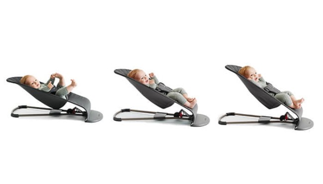 BABYBJORN - leżaczek BLISS 3D Jersey, Piaskowoszary