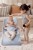 BABYBJORN - leżaczek BALANCE SOFT MESH - Niebieski/Biały