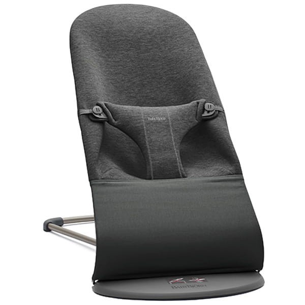 BABYBJORN - leżaczek BLISS 3D Jersey - Szaroczarny