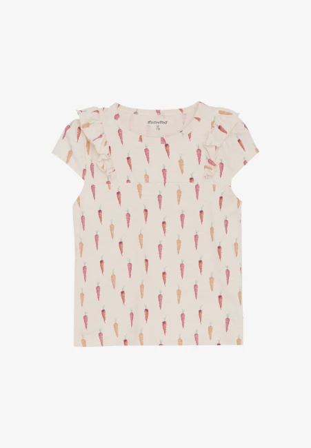 minymo t-shirt white swan