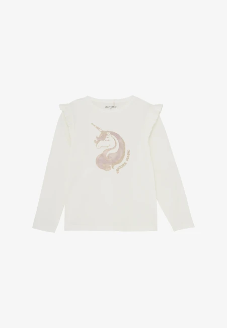 minymo bluzka marshmallow white