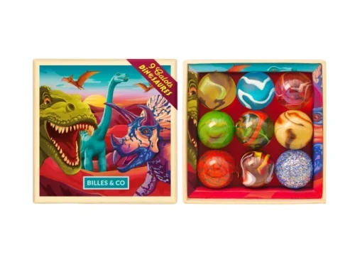 billes&amp;co szklane kulki dinozaury