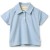 floss koszulka polo bright blue stripe