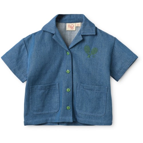 floss koszula victor mid blue