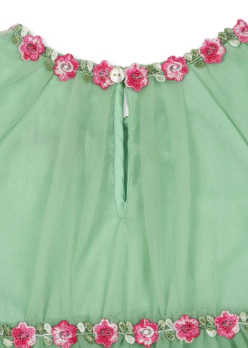 KONGES SLOJD SUKEINKA JOELLE DRESS GREEN