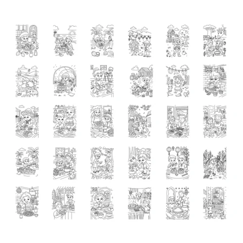 Tablet-graficzny-z-szablonami-do-rysowania-KIDYDRAW-PAD---Food-around-the-world--Kidywol.webp