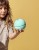 MODU - Foam Ball piłka piankowa, ocean mint / forest green