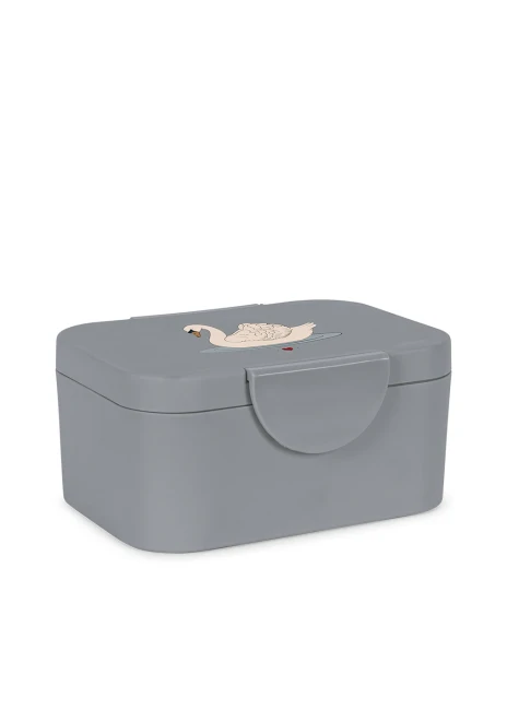 konges slojd lunch box swan blue