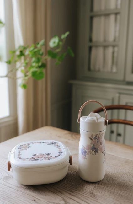 ELODIE DETAILS - butelka termiczna, Blue Garden