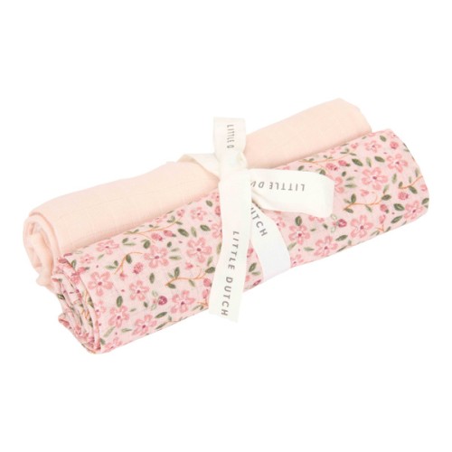 Little-Dutch-Otulacze-muslinowe-70x70-cm-Fairy-Floral-Blossom