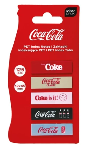 interdruk karteczki indeksujące coca cola