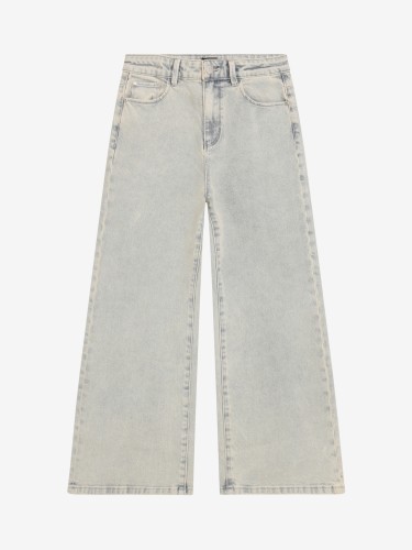 Indian blue jeans spodnie wide leg