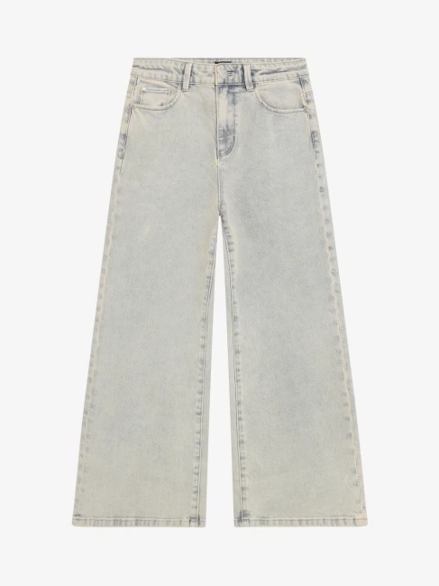 Indian blue jeans spodnie wide leg