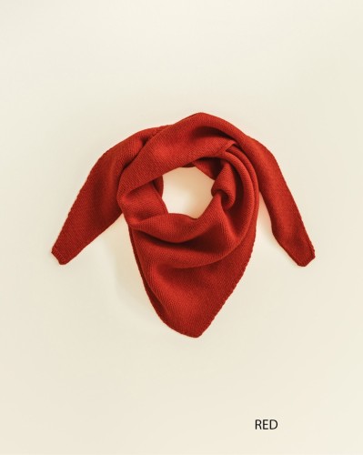 [EAN 5404027810355] Triangle scarf Josephina Red