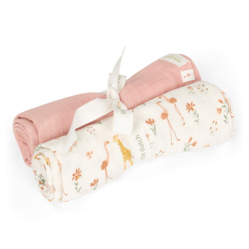 Little-Dutch-Otulacze-muslinowe-70x70-cm-2szt-Blooming-Safari