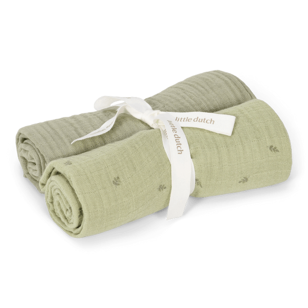 Little-Dutch-Otulacze-muslinowe-70-x-70-cm-2-szt-Pure-Sage