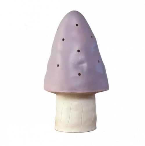 egmont toys Lampka-nocna-LED-Grzybek-lawenda