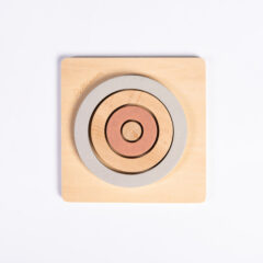 Pellianni okrągłe drewniane puzzle 2596