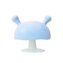 Mombella Gryzak Mushroom Light Blue P8101 Spacer/Smoczki i gryzaki - Kolibelek - sklep dla dzieci Wolsztyn